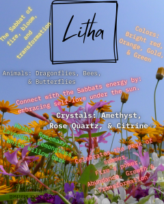 Litha cheat sheet printable or downloadable for use in your grimore 