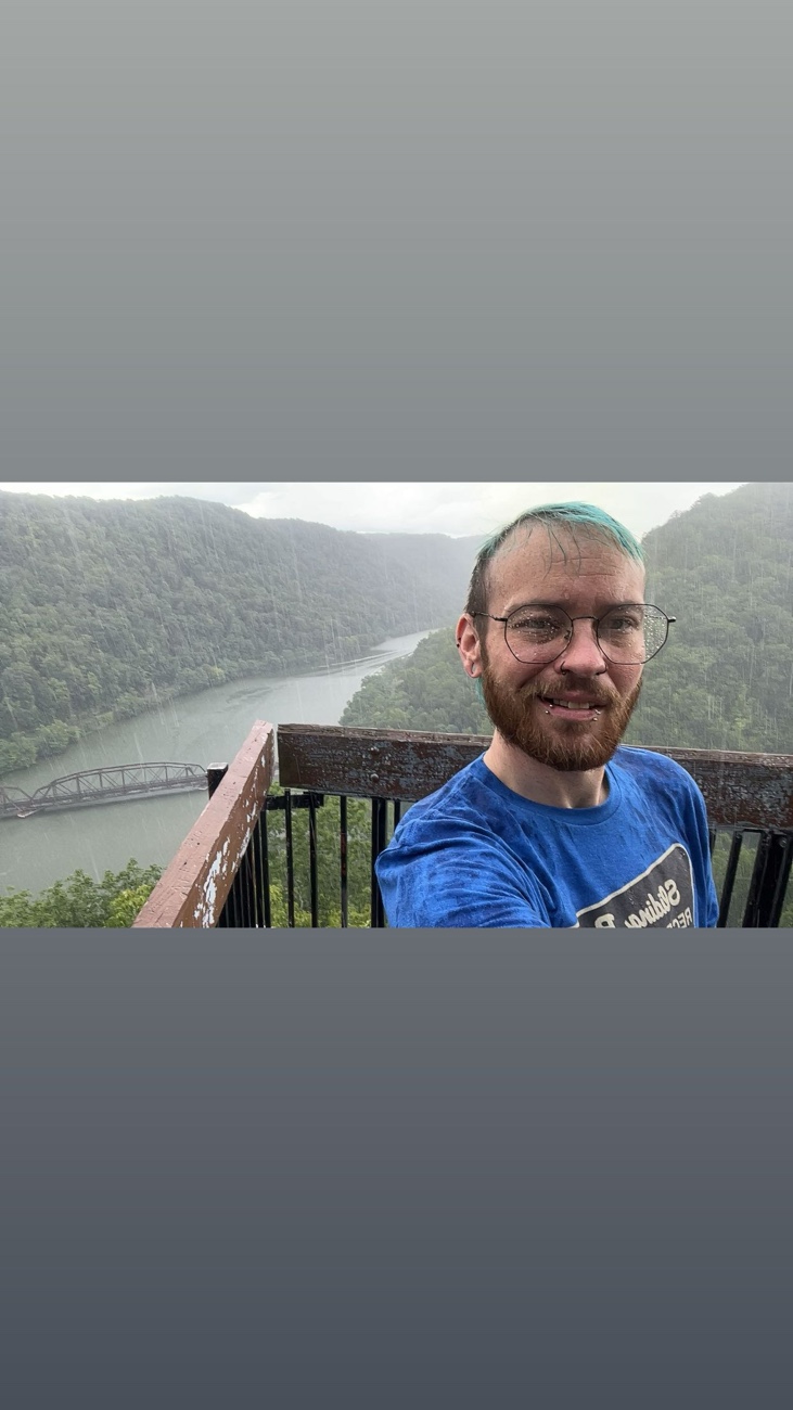 Axton Mitchell July 2025 West Virginia, Hawks Nest, Lovers Leap Overlook 