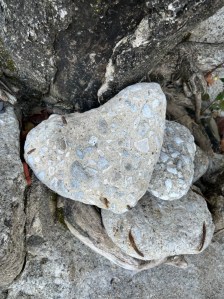 huge heart shaped stone i found on the lake erioe shore
