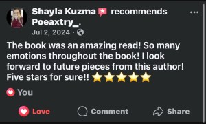 Shayla K recommends on Facebook - amazing reads looks forward to more