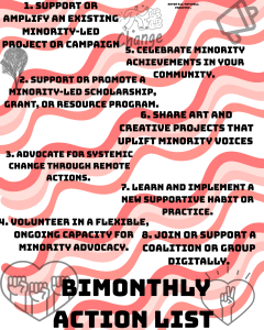 Bi monthly action list 