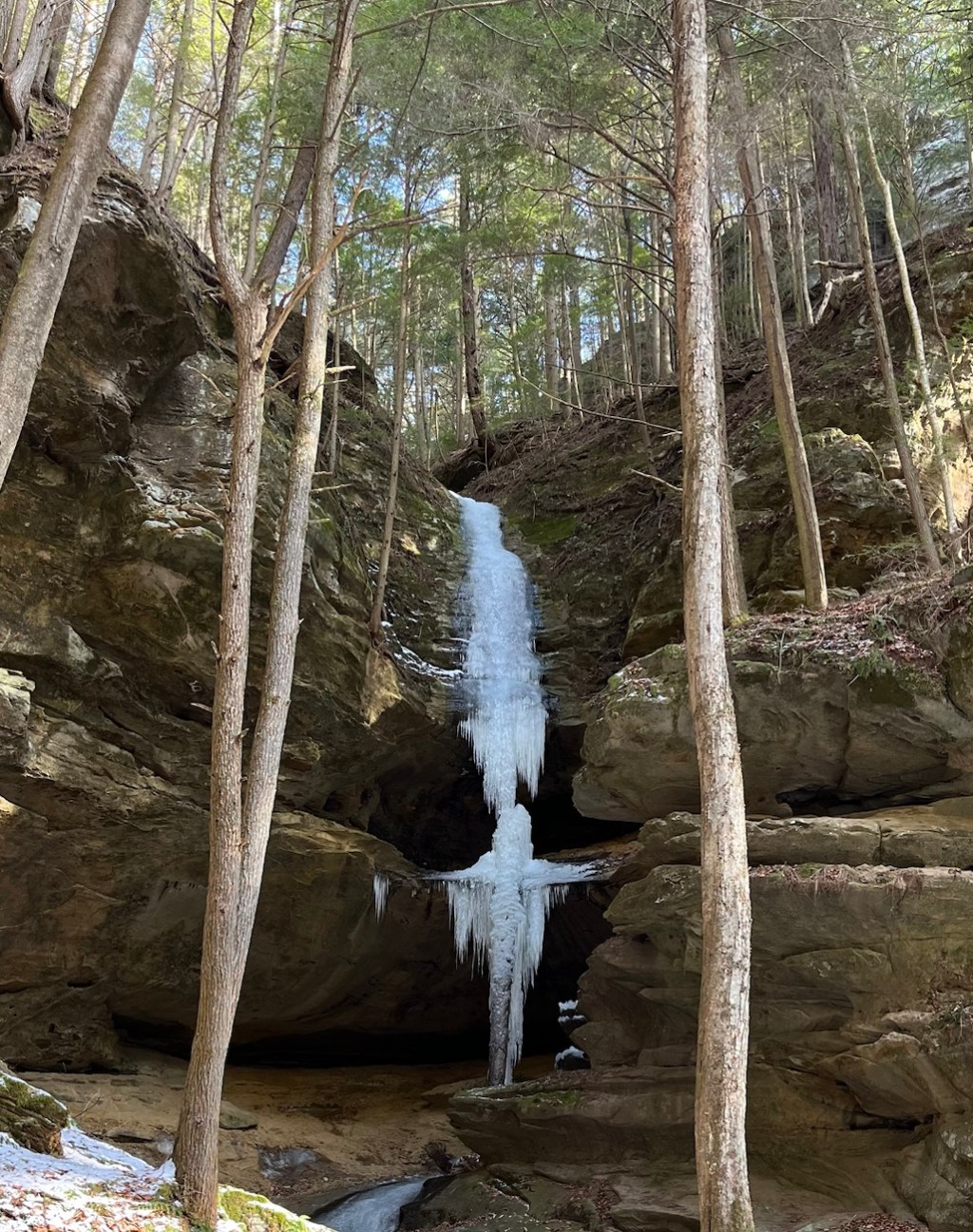 Ice Angel Conkle's Hollow