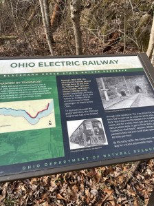 Sign for the Train Tunnel At Black Hand Gorge 