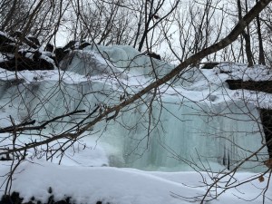 Frozen Hemlock Falls