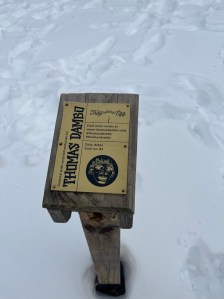 bibbi’s sign at Aullwood Audubon 