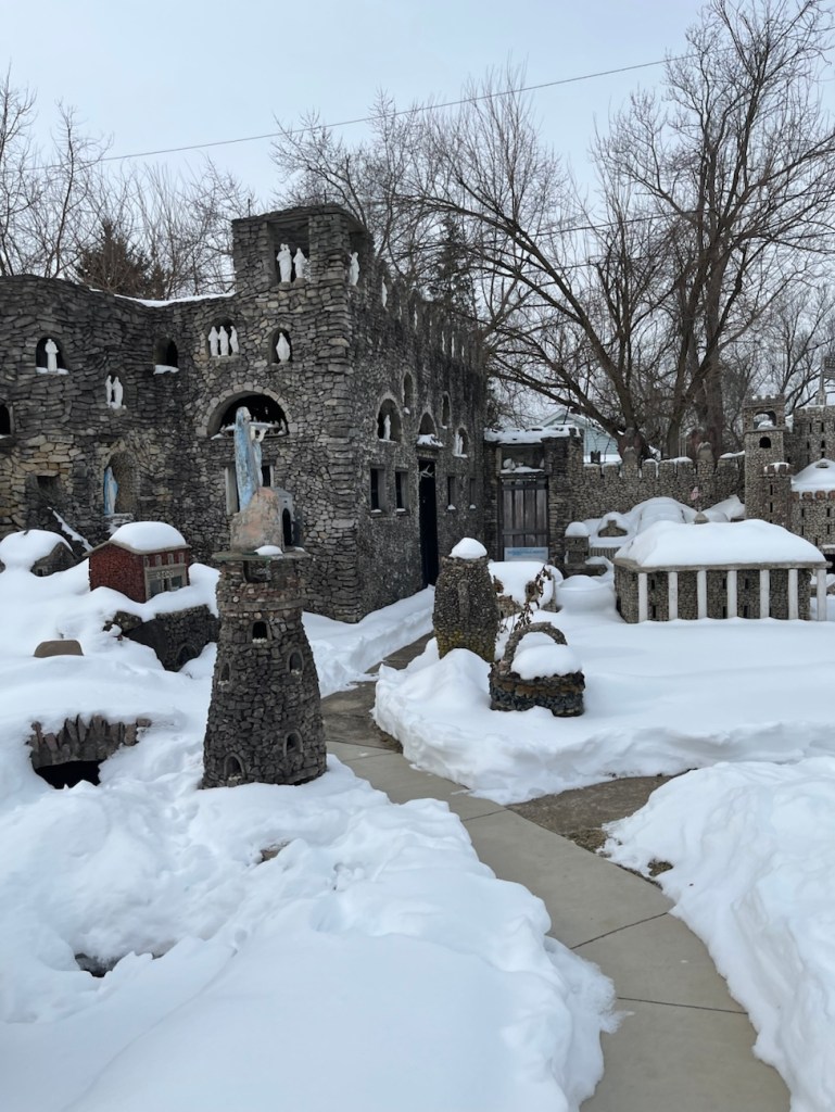 Hartman Rock Garden in Winter, A Snow-Covered Folk Art&nbsp;Detour