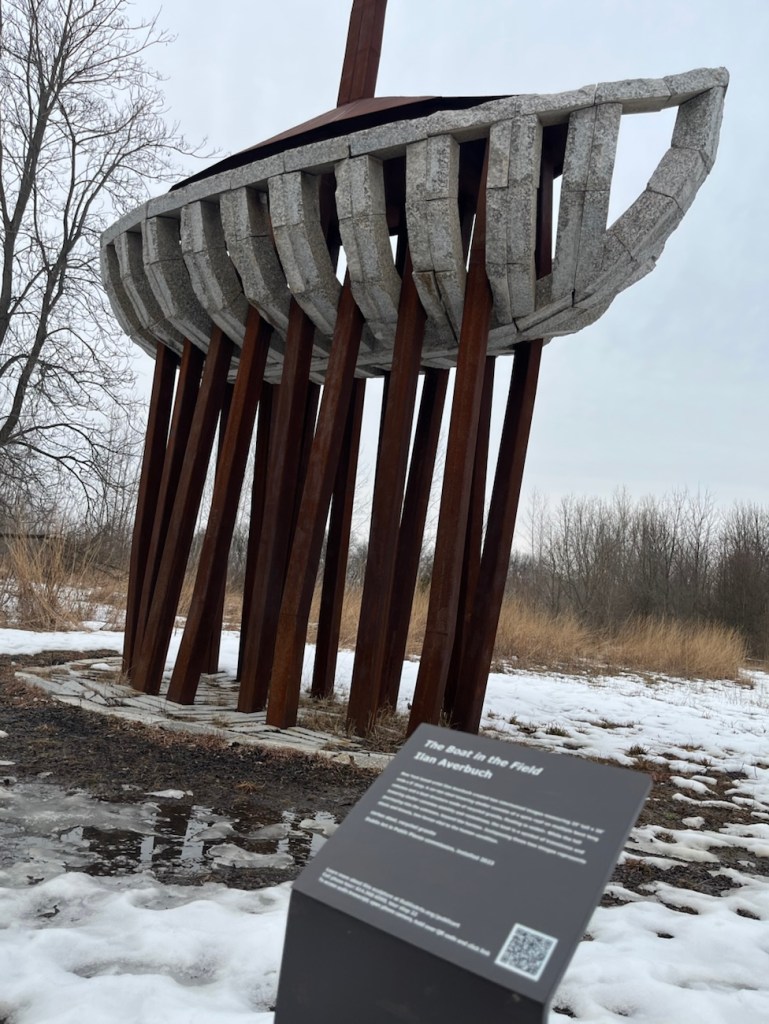 Dublin Public Art: M.L. Red Tribune,&nbsp;Ohio