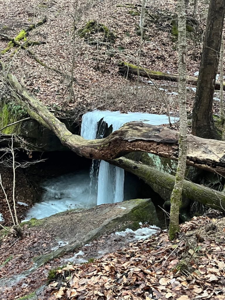 Icy Archways: Solo Hiking Ohio’s Largest Natural&nbsp;Bridge
